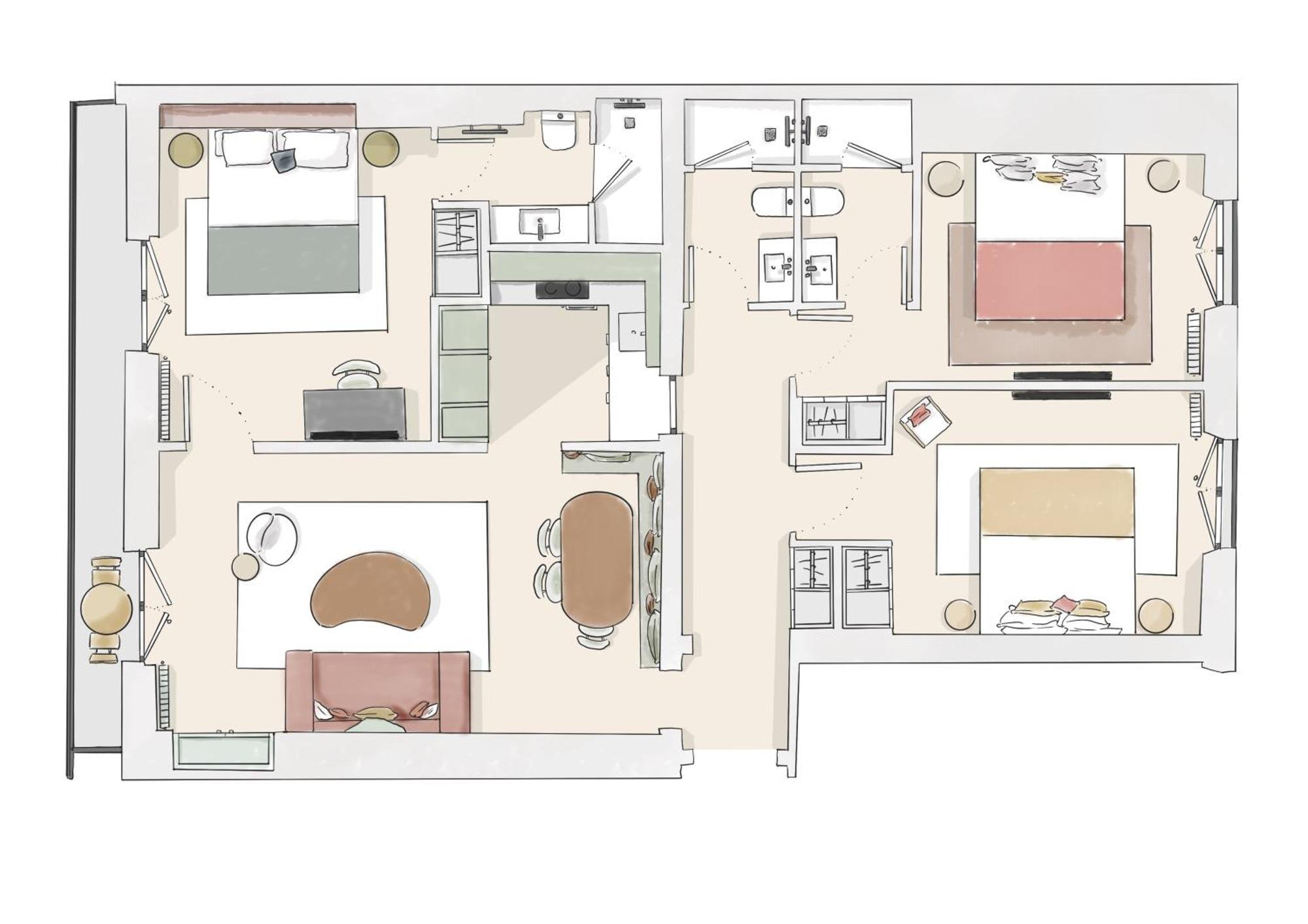 Paris Home Collection Serviced Apartments In Opera - Rue Saint-Lazare Exteriör bild